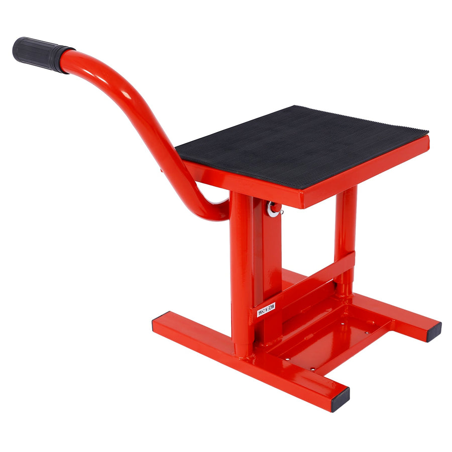 Motorcycle Lift Stand — Adjustable 11-16.5" Height, 330 lbs