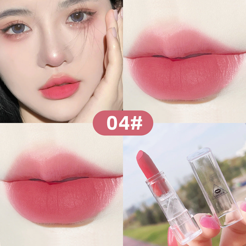 Matte Lipstick for Portable Everyday Color, Peach Pink