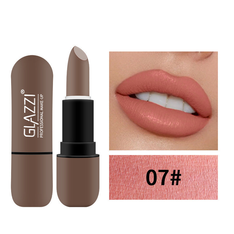 Velvet Matte Capsule Lipstick for Bold, Vivid Color