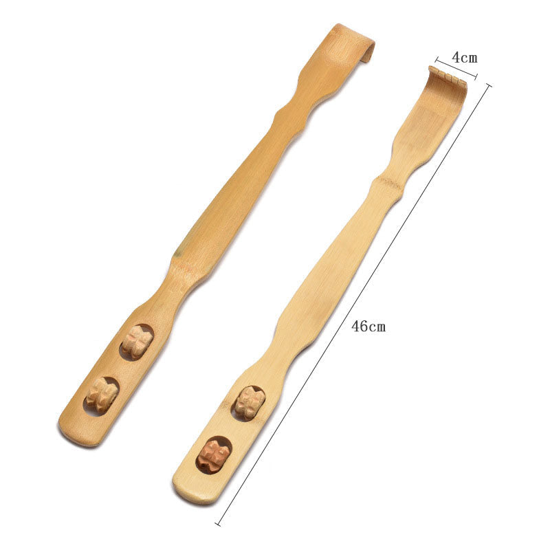 Bamboo Back Scratcher — Hand‑Carved Relief for Every Back Itch