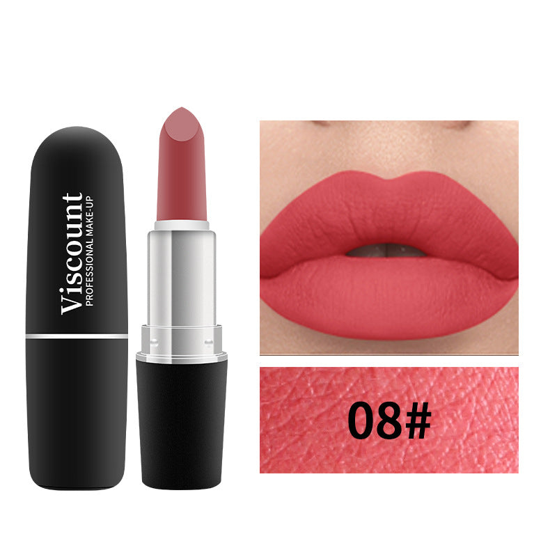 Fog Matte Lipstick 12 Shades Moisturizing Bullet Color