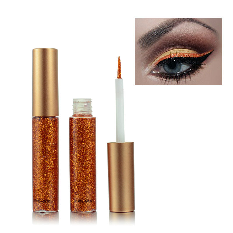 Glitter Liquid Eyeliner Set: 10 Sparkling Eye Shades