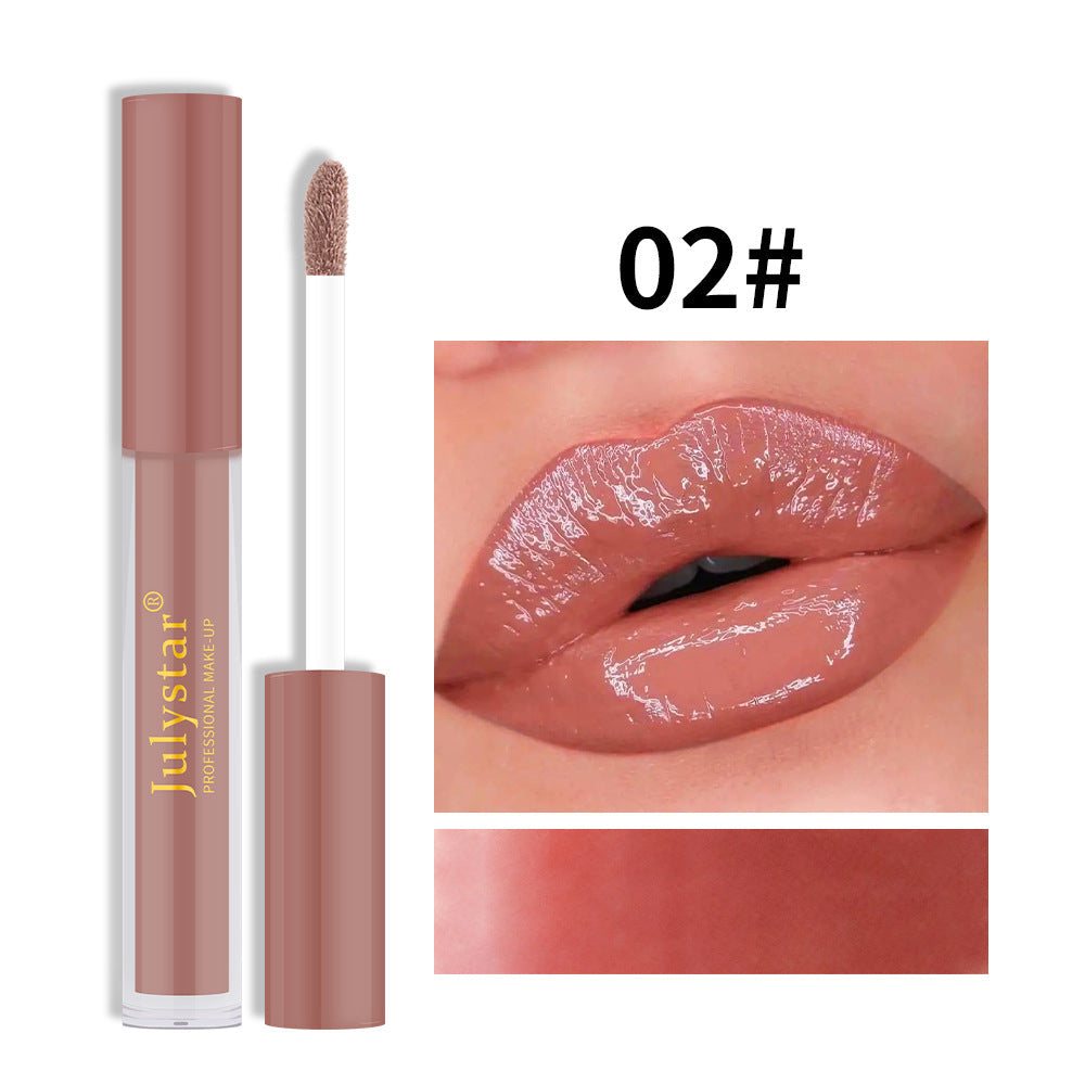 Pearlescent Lip Glaze for High-Shine Moisturized Lips