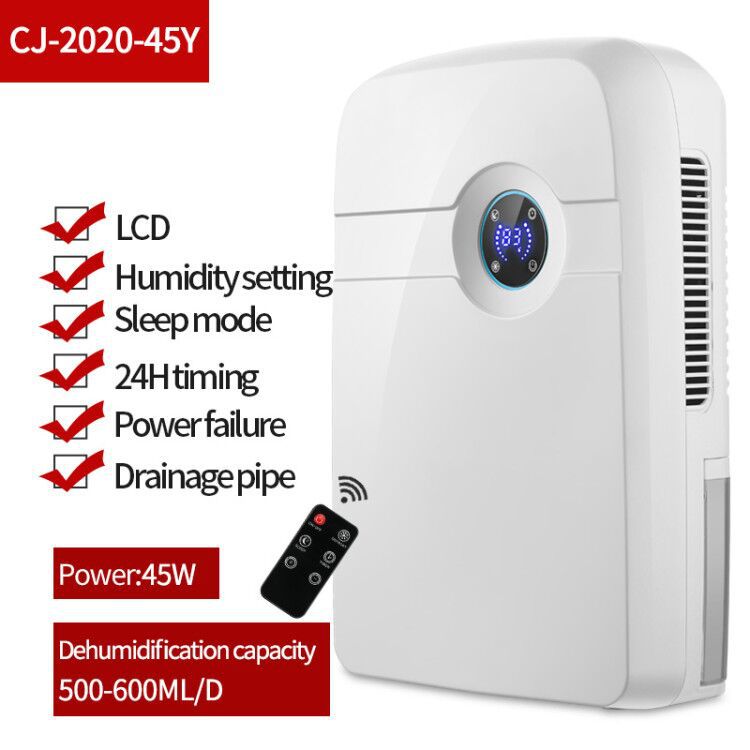 Compact Dehumidifier — Intelligent Humidity Control for Home