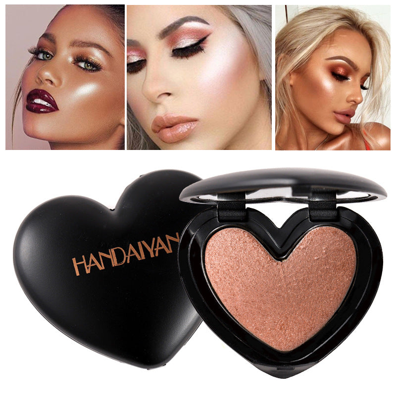 Dual-Use Highlighting Powder for Face and Eye Makeup