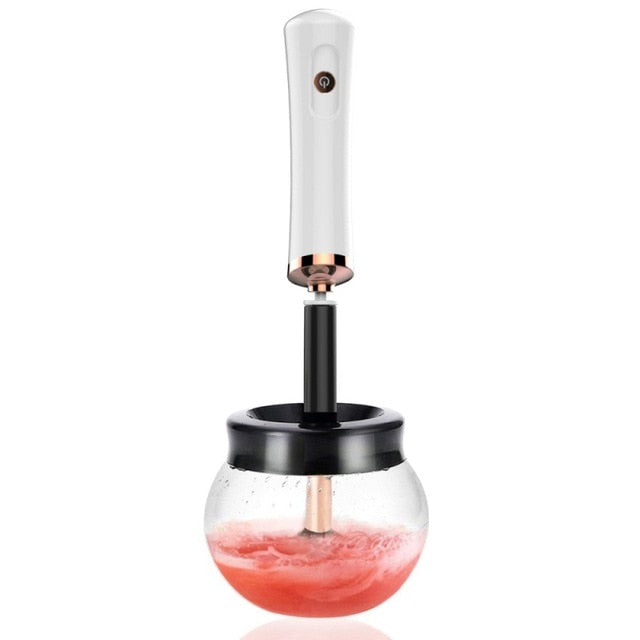 Electric Makeup Brush Cleaner — Spin Clean In Seconds