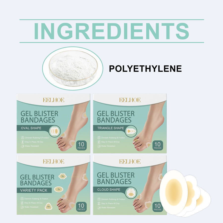 Blister Bandage — Gel Pads That Cushion Painful Hot Spots