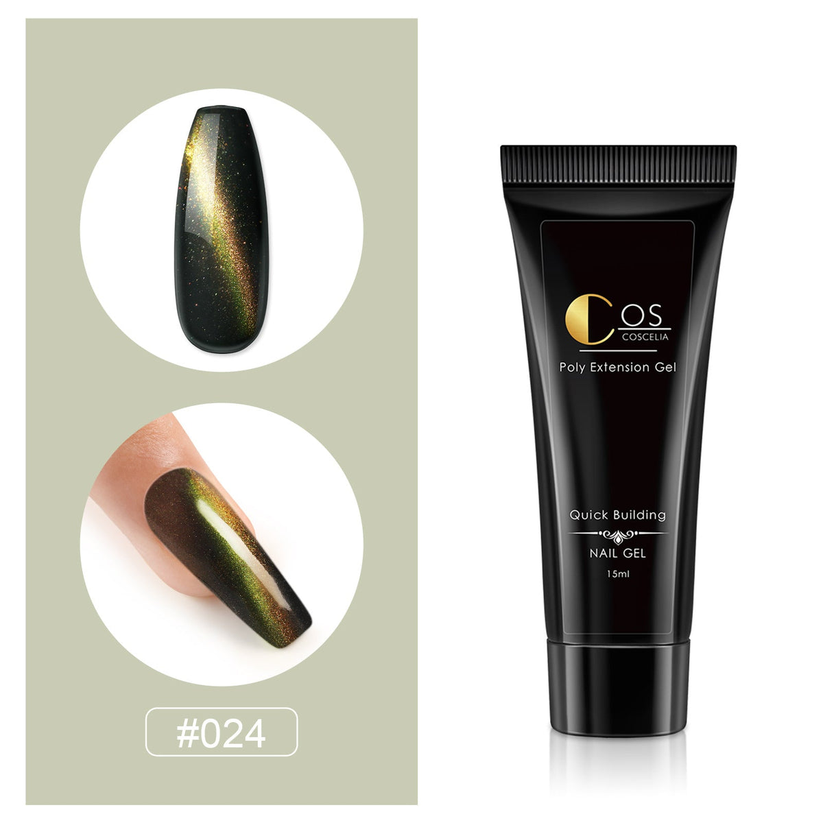 Painless Fast Crystal Extension Glue Cat Eye Manicure Photot