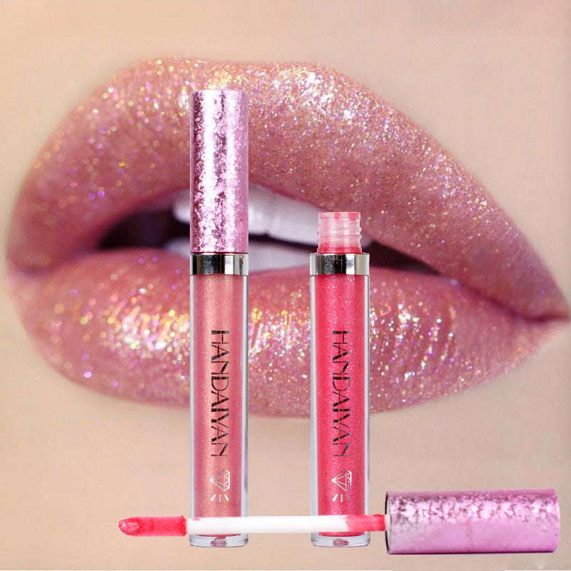 Diamond Pearl Lip Gloss for Reflective Mermaid Shine