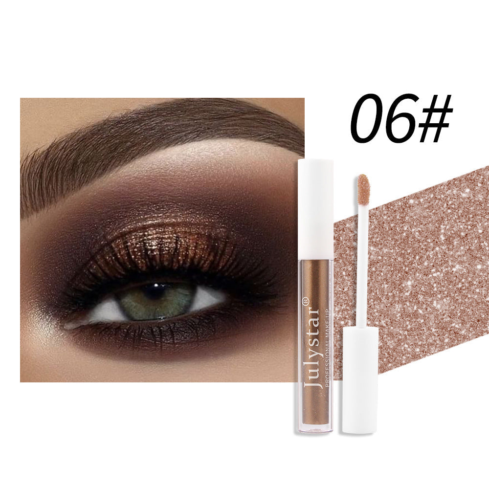 Liquid Eyeshadow Makeup for Sparkling Colorful Looks