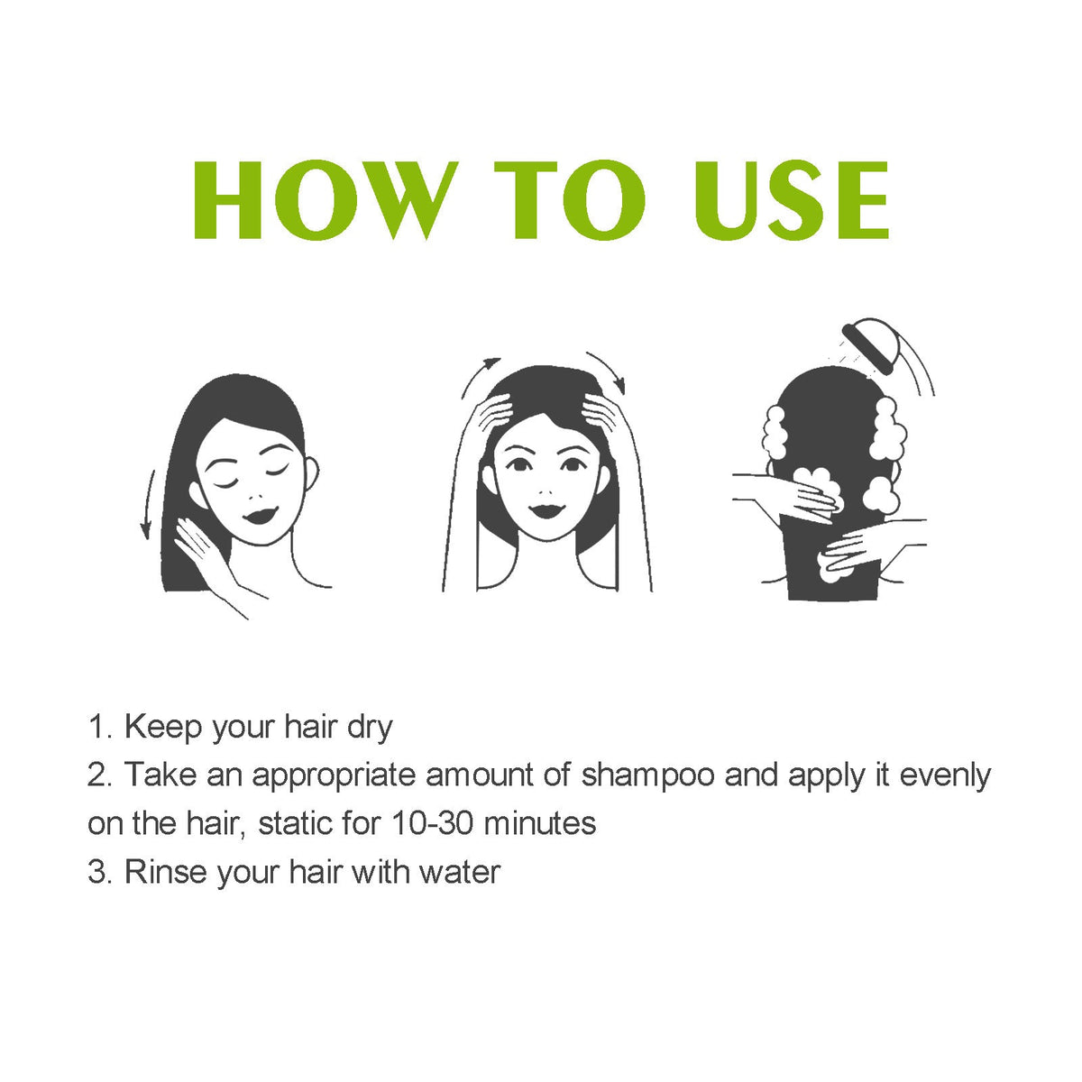 Hair Dye Shampoo for Fast Gray Coverage and Shine