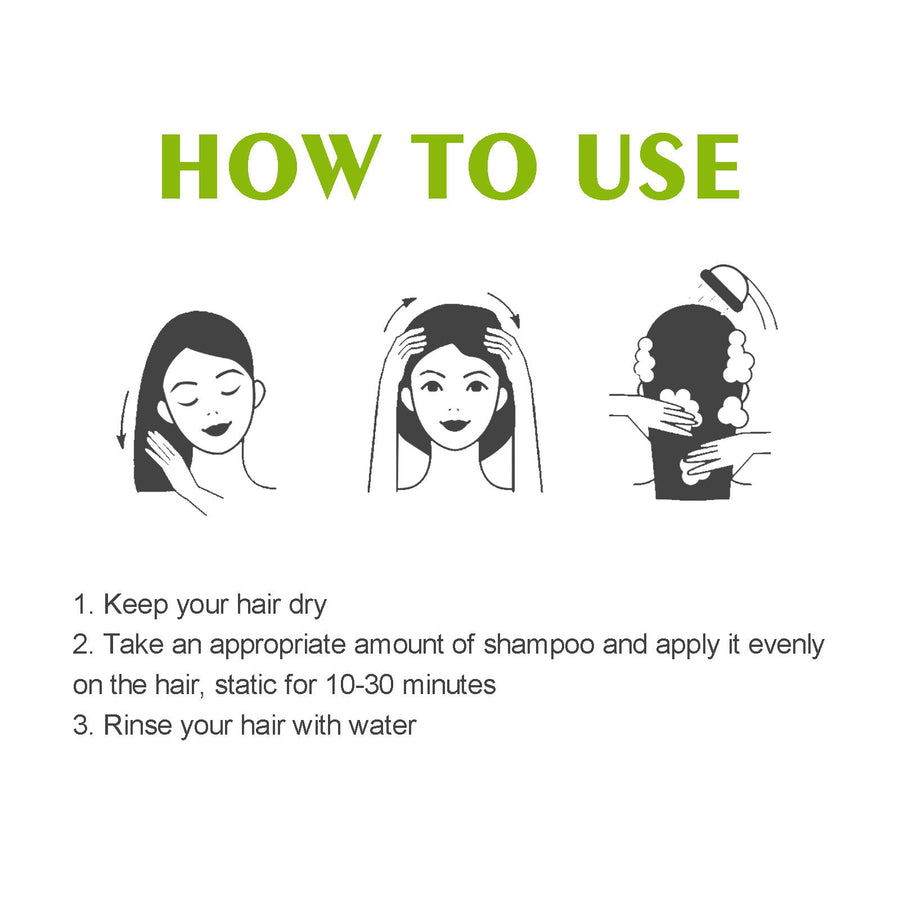 Hair Dye Shampoo for Fast Gray Coverage and Shine