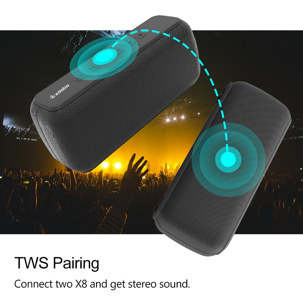 Portable Bluetooth Speaker — 60W Bass, 15h Play, IPX5