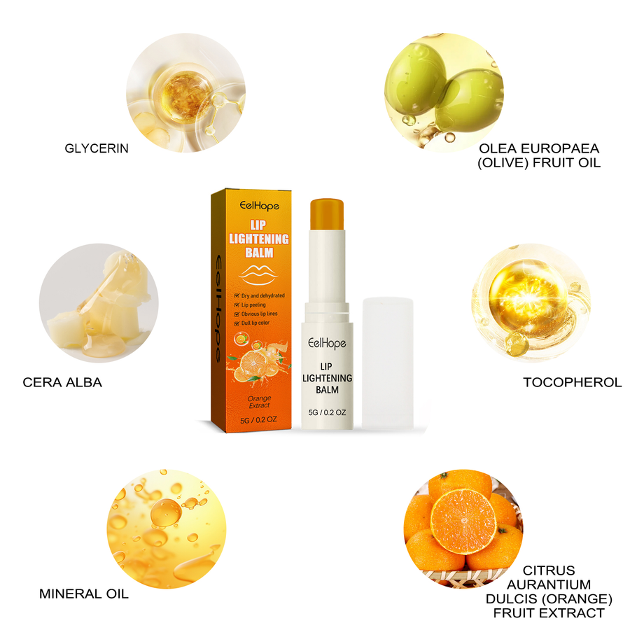 Lip Lightening Balm Five-Piece Tinted Moisture Care Set