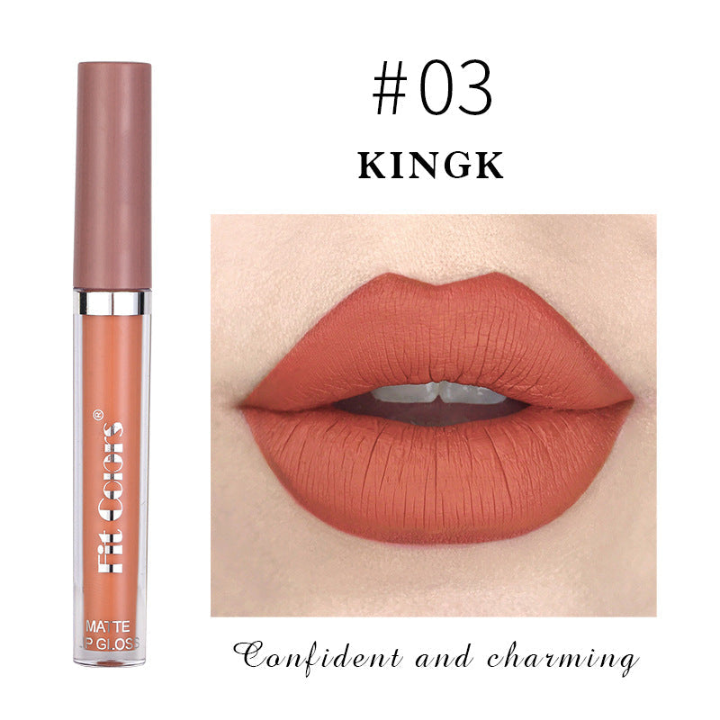 Matte Liquid Lipstick | Velvety Color, 8 Shades