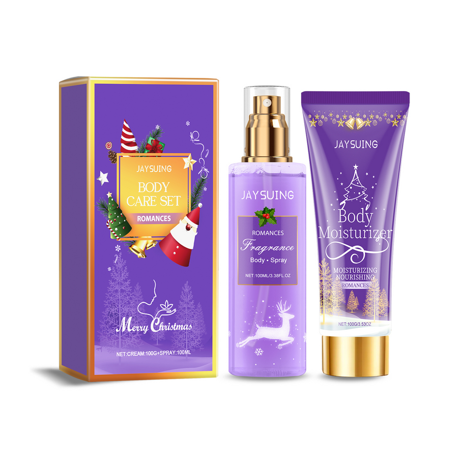 Christmas Body Care Gift Set for Soft, Scented Skin