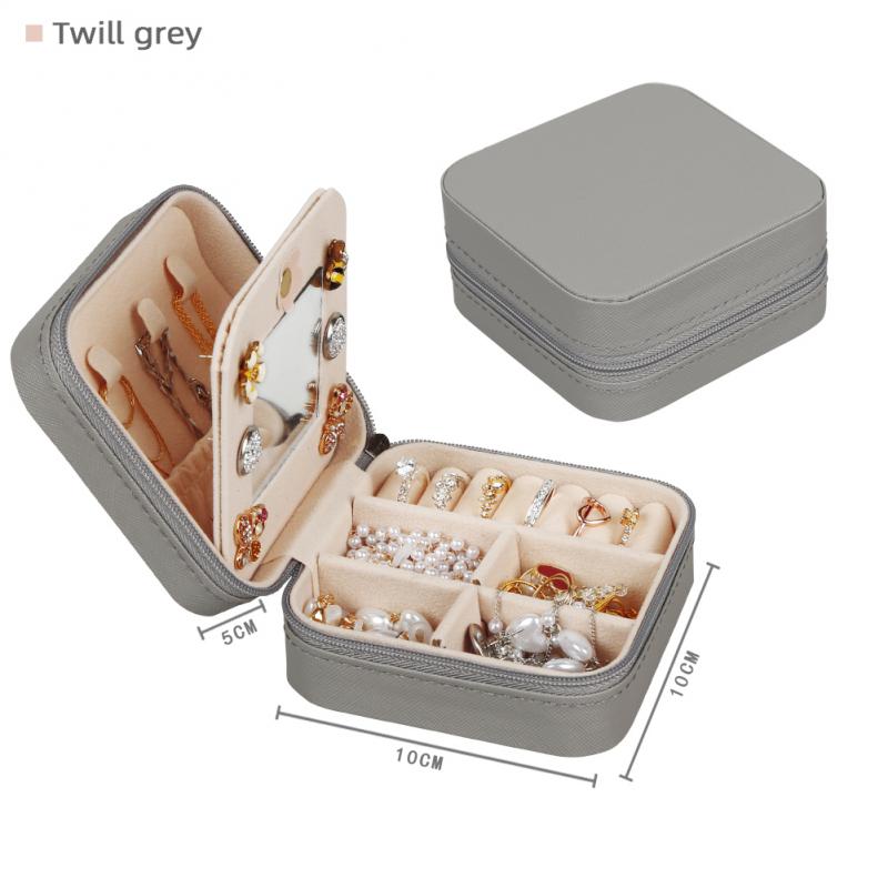 Travel Leather Jewelry Box — Tangle-Free Organization