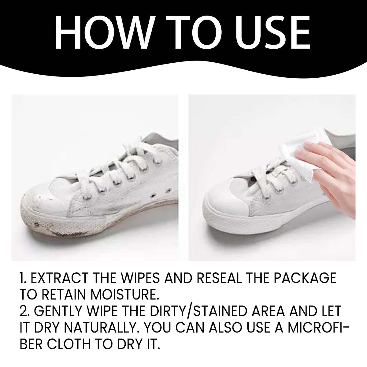 Jakehoe Shoe Wipes — No-Water Cleaning On The Go
