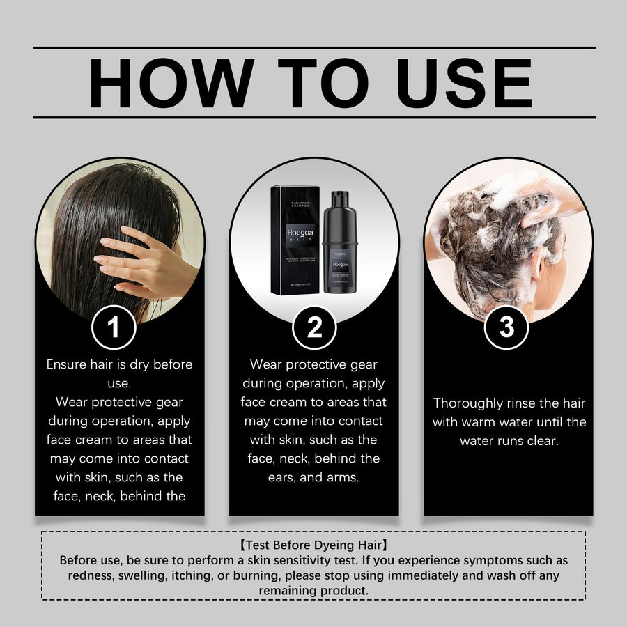 Hair Color Shampoo for Rich, Long-Lasting Color at Home