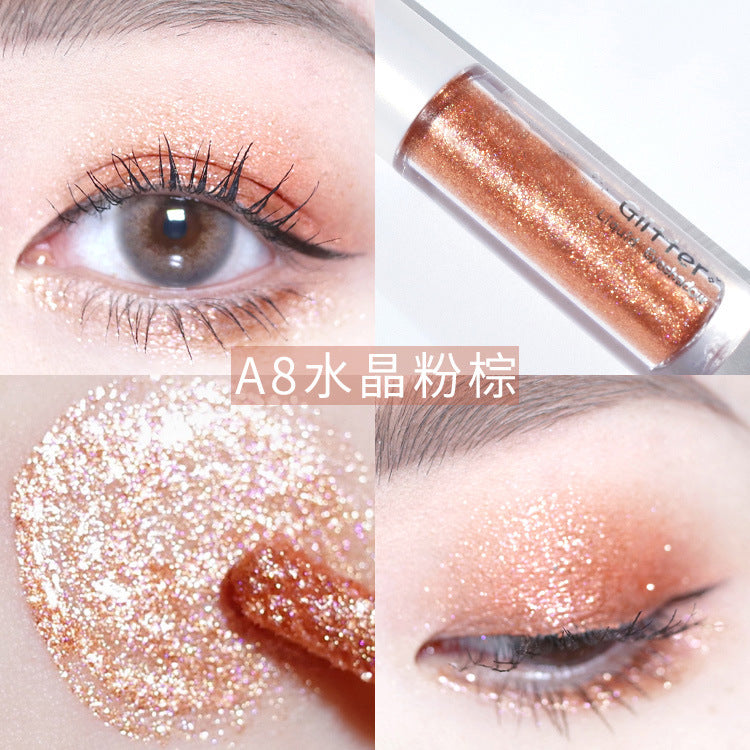 Liquid Glitter Eyeshadow for Instant Starry Eye Looks