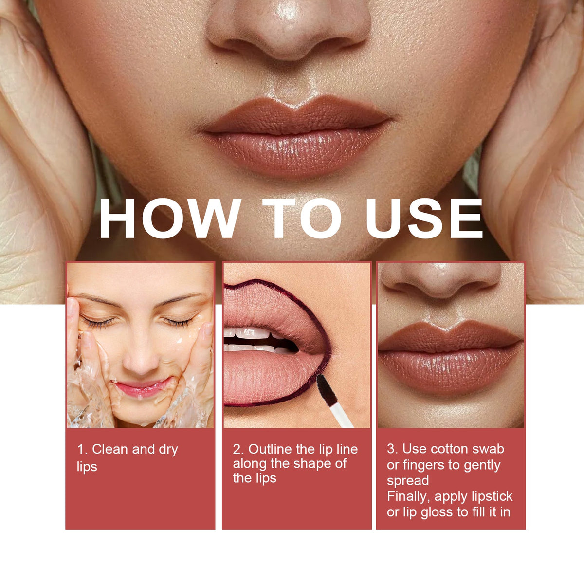 Peel-Away Lip Liner for Long-Lasting Lip Definition