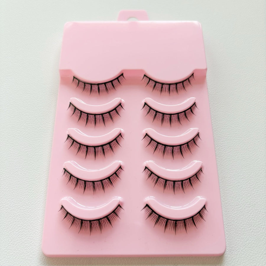 False Eyelashes for Bold, Bushy Cartoon-Style Eyes