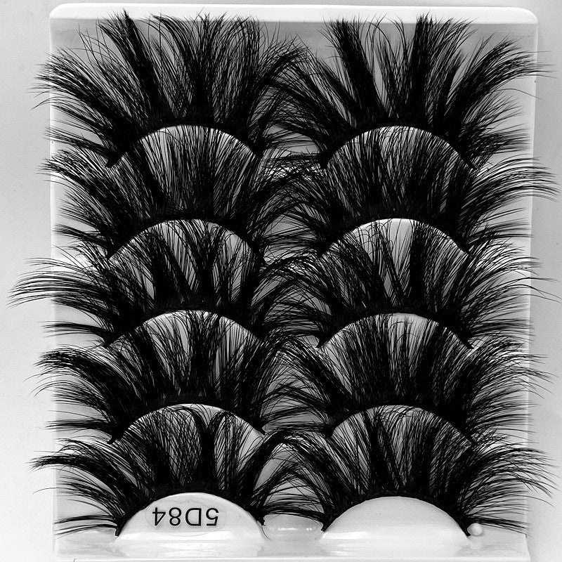 25mm 5D Mink False Eyelashes for Dramatic Eye Volume