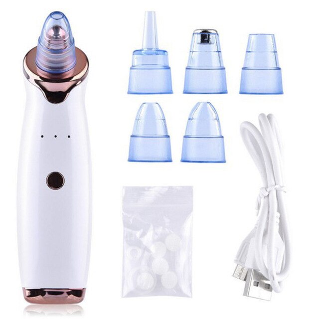 Blackhead Remover Skin Care Pore Vacuum Acne Pimple +USB Fac