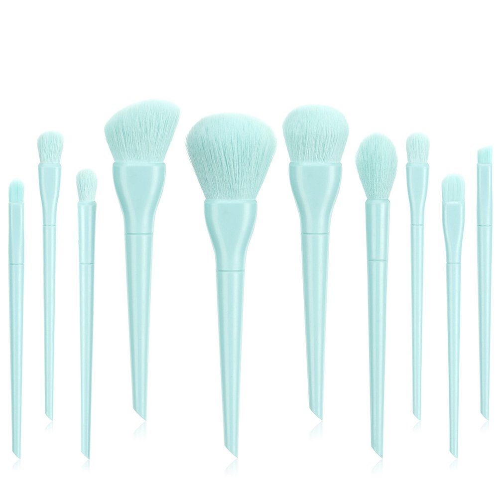 10-Piece Luxury Makeup Brush Set – Flawless Application