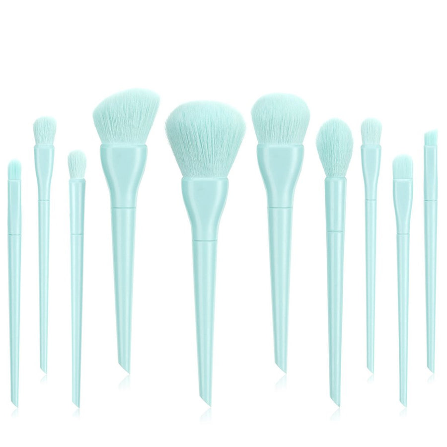 10-Piece Luxury Makeup Brush Set – Flawless Application