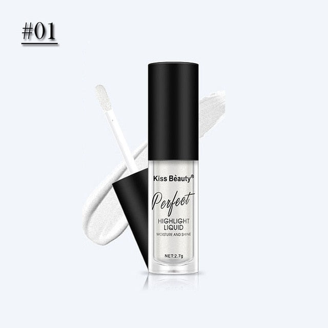 Liquid Highlighter Illuminator for Buildable Face Glow