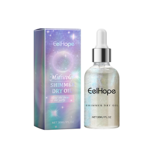 Body Glitter Oil for Long-Lasting Moisturizing Glow