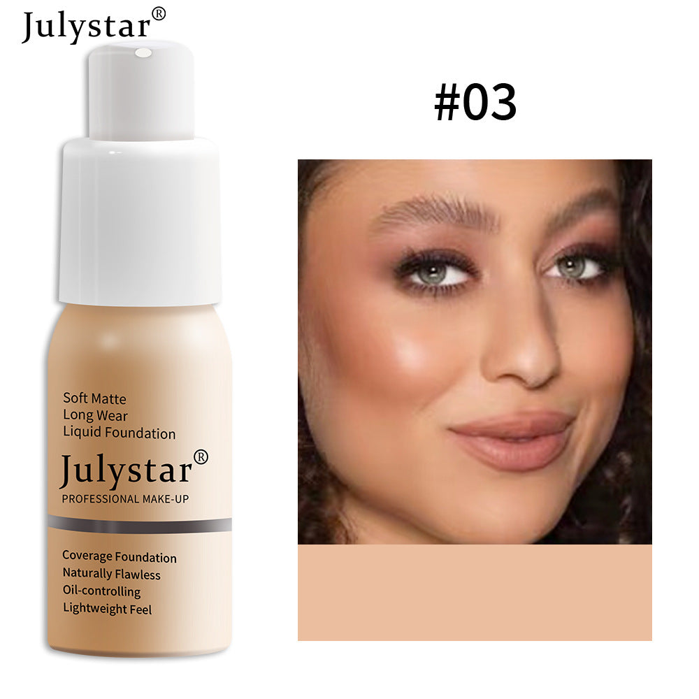 Liquid Foundation Concealer for Lightweight Soft Matte