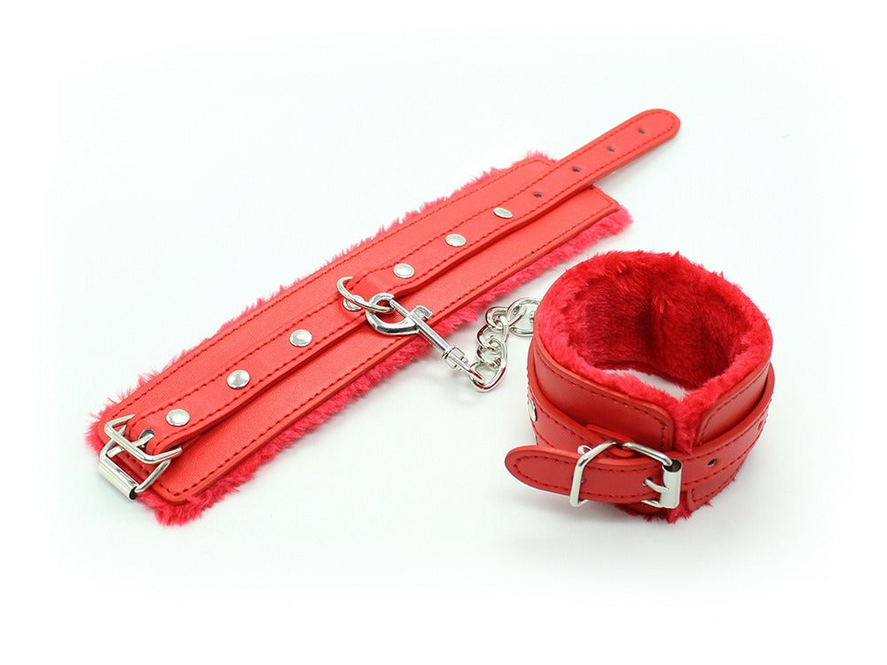 Plush-Lined Handcuffs for Comfortable Adult Roleplay