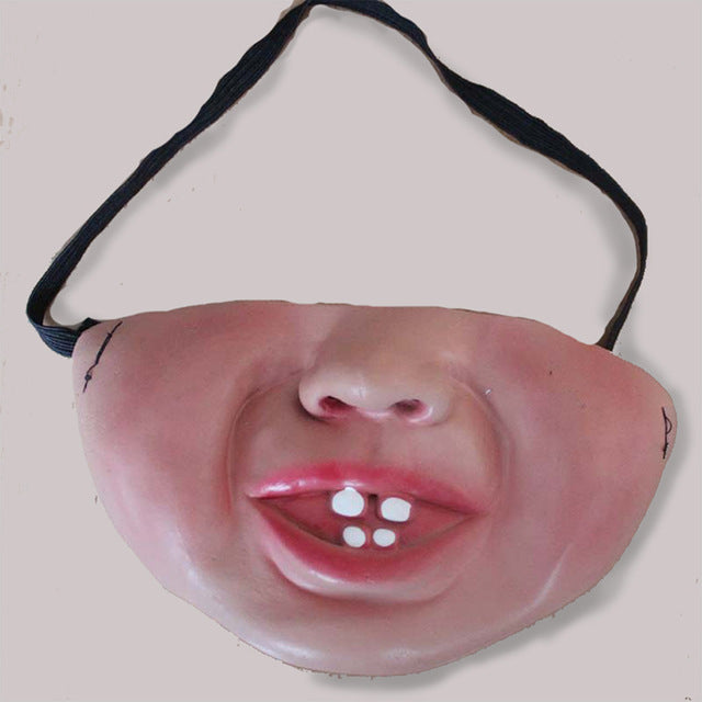 Latex Clown Mask for Instant Costume Transformation