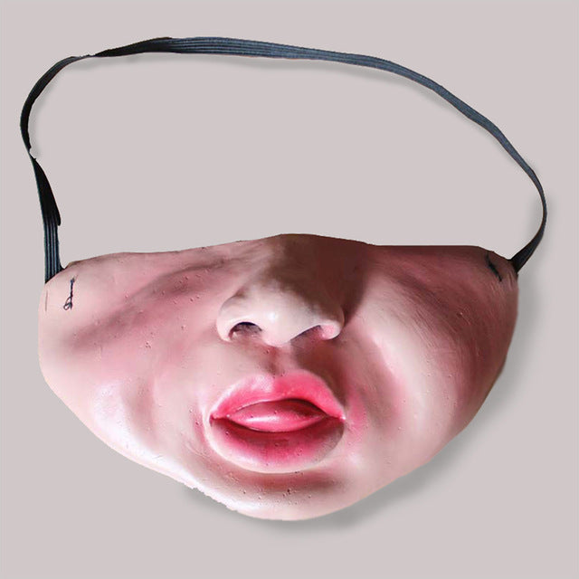 Latex Clown Mask for Instant Costume Transformation