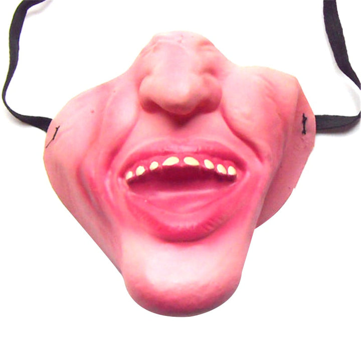 Latex Clown Mask for Instant Costume Transformation