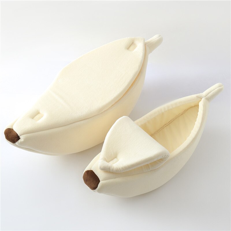 Banana Cat Bed House for Cozy Indoor Cat Naps