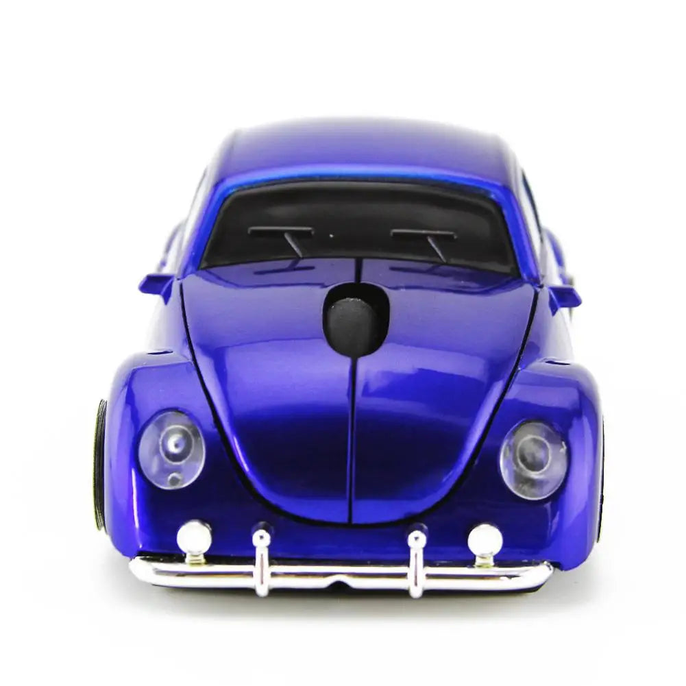 Beetle Car Shape Wireless Mouse for PC and Laptop