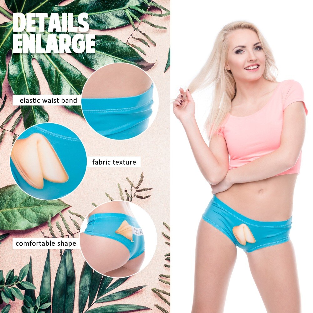 Novelty Women's Briefs for Playful Everyday Style