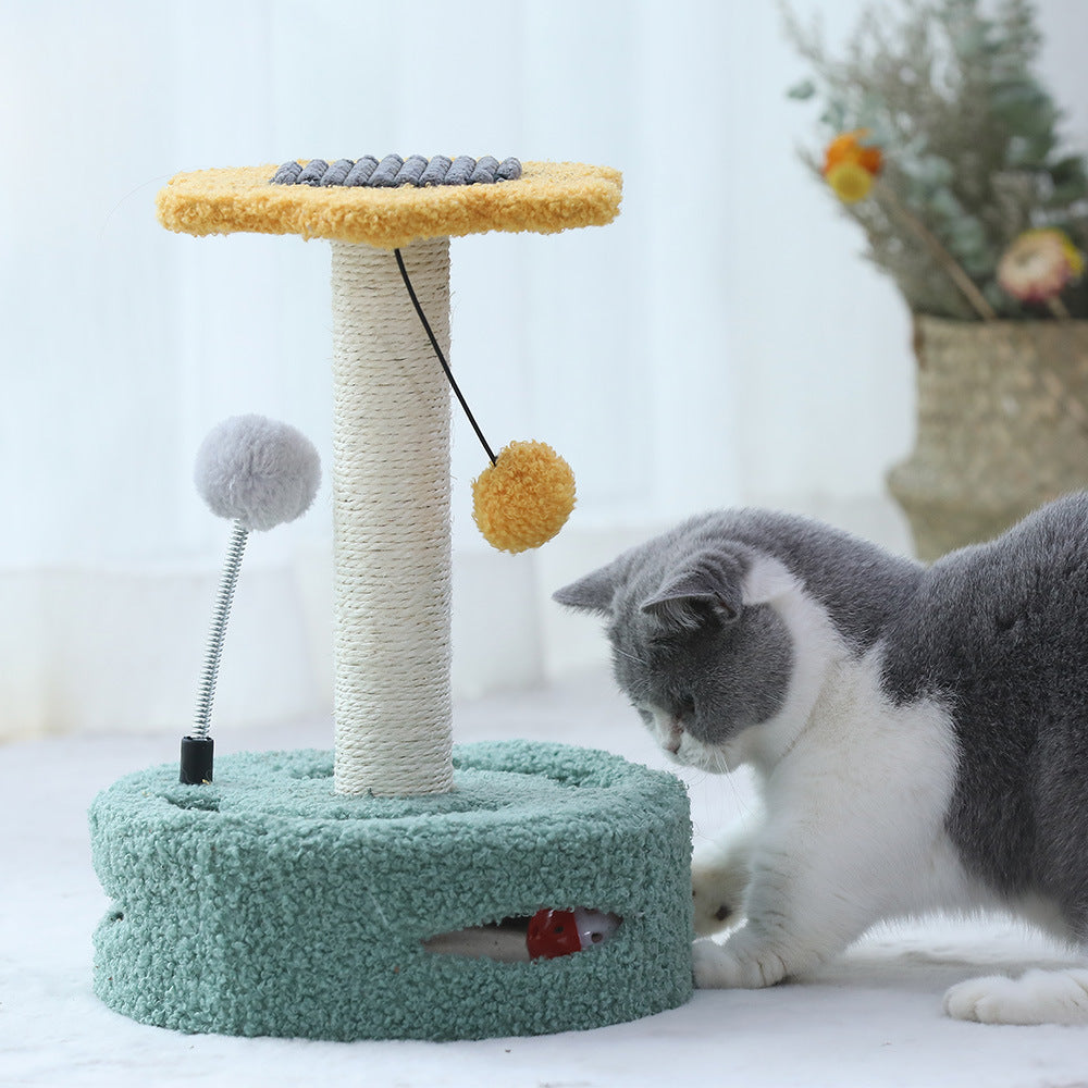 Cat Scratching Tower for Indoor Play & Furniture Care