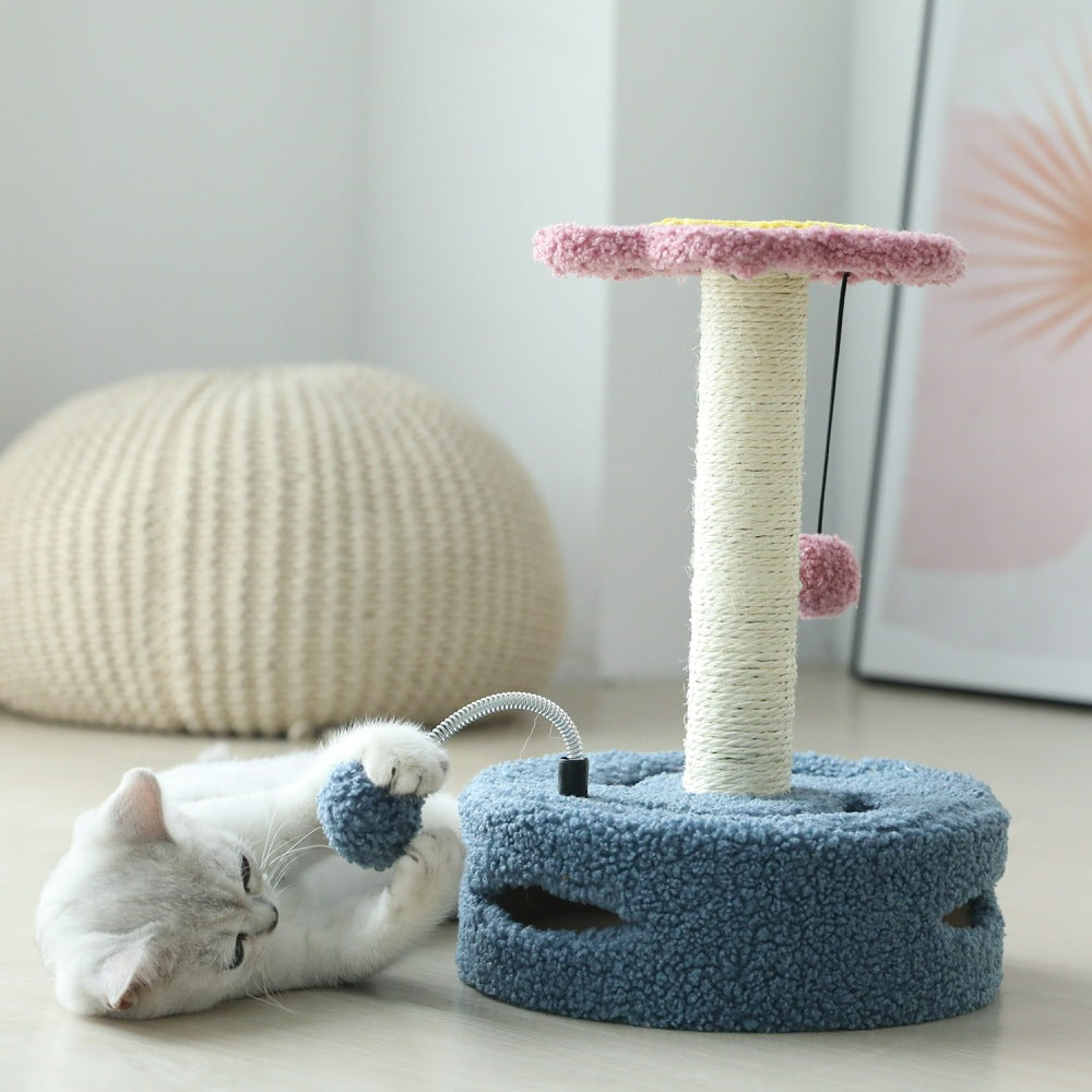 Cat Scratching Tower for Indoor Play & Furniture Care