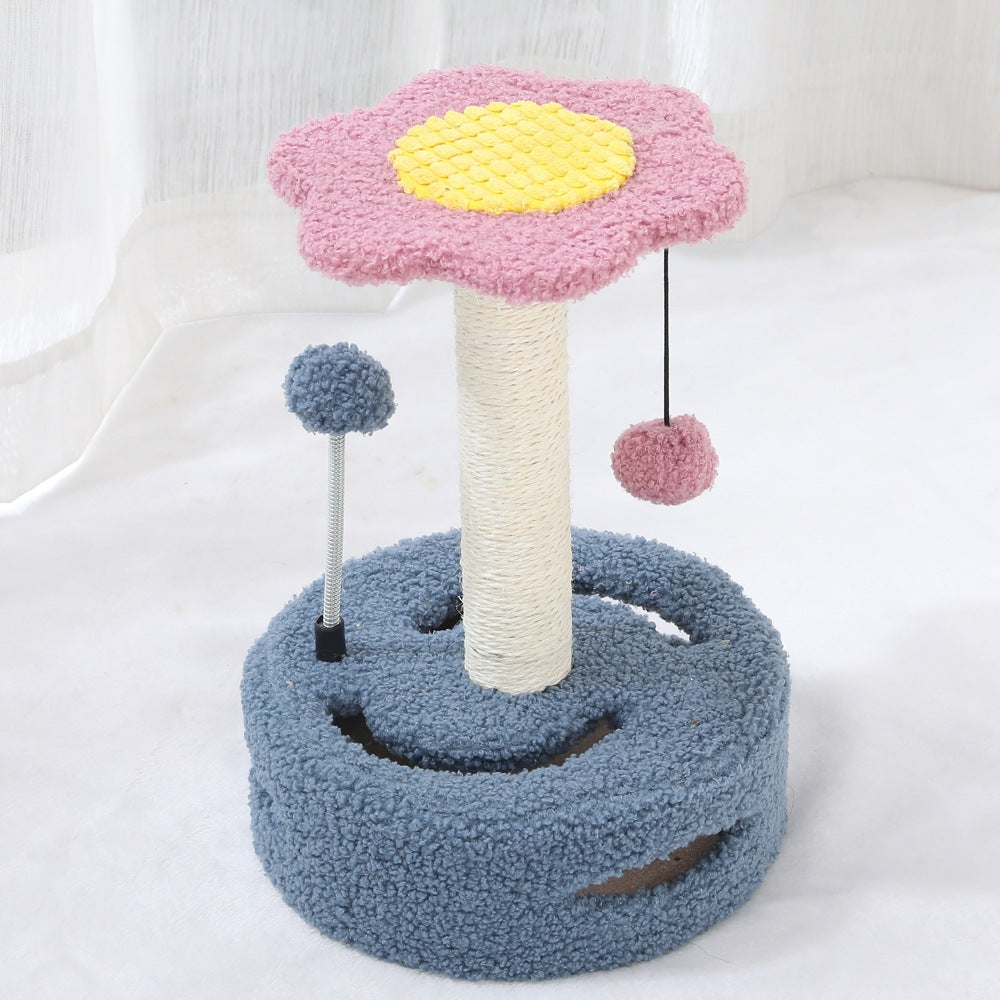 Cat Scratching Tower for Indoor Play & Furniture Care