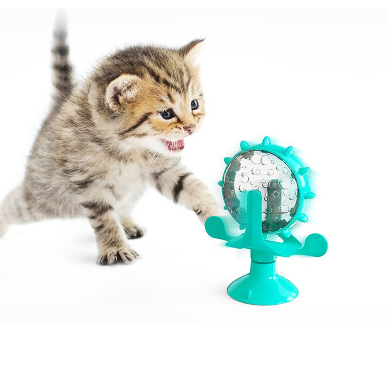 Interactive Cat Treat Dispenser for Boredom Relief