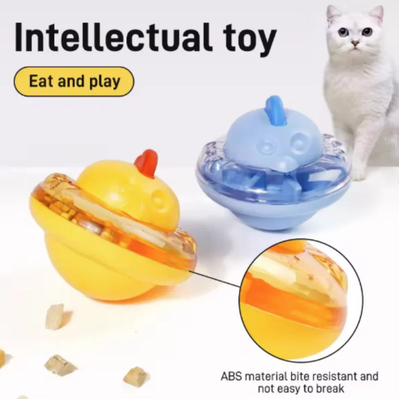 Interactive Cat Dog Feeder Toy for Slower Mealtimes