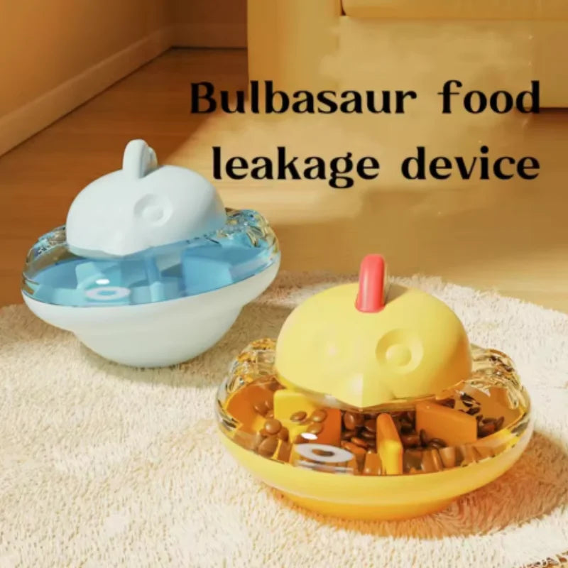 Interactive Cat Dog Feeder Toy for Slower Mealtimes