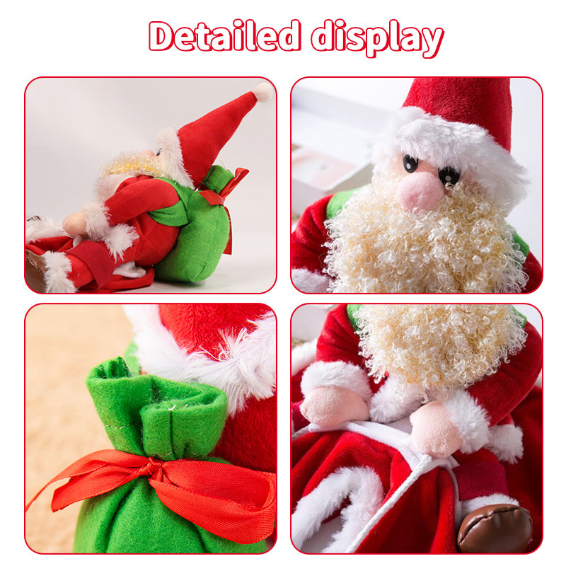 Christmas Dog Costume Santa Rider Holiday Pet Outfit