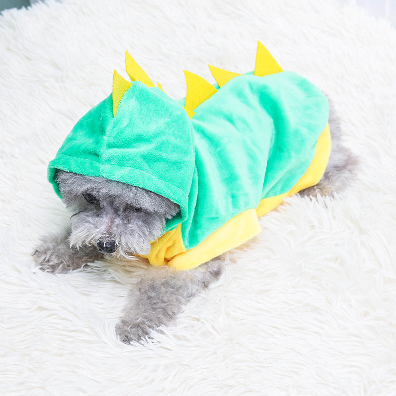 Dinosaur Costume Pet Clothes for Cute Photo Moments