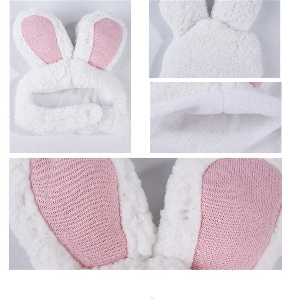 Bunny Rabbit Hat for Cats & Small Dogs | Easter Photos