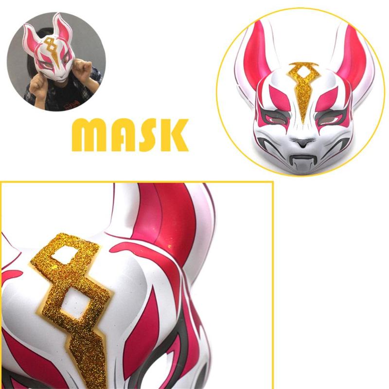 Fox Demon Mask for Playful Costume Transformations